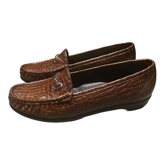 SAS Tripad Women’s Comfort Foot Bed Loafer *NWOB* Sz 8 Alligator Pattern - Picture 7 of 7